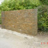 Maçonnerie de pierre sèche (gneiss)