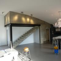 Voile béton et escalier béton